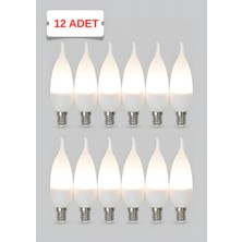 Kendal KES206 – Led’li Buji Kıvrık Ampul 5W (6500K | E14 | 12’li Paket)