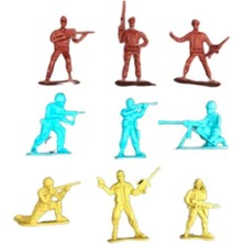 Karokstore Pvc De 40 Asker Oyuncak Figürleri ASK85