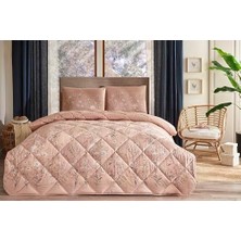 Karokstore Rossy  Standart Pamuk Nevresim Takımı, Gül Kurusu, Tek Kişilik