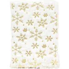 Karokstore A5 Peluş Kapaklı Kar Desenli Defter 80 Yp