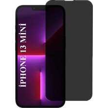 Elixem İphone 13 Mini Uyumlu Tam Kaplayan Hayalet Ekran Koruyucu Temperli Cam