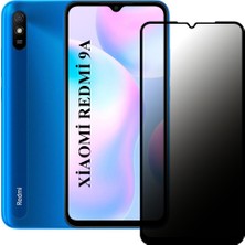Elixem Xiaomi Redmi 9A Uyumlu Tam Kaplayan Hayalet Ekran Koruyucu Temperli Cam
