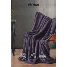 Vithus Wellsoft Tv Battaniyesi Peluş Polar Ultra Yumuşak Battaniye 140X170 cm