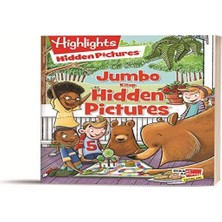 Karokstore Highlights Jumbo Kitap Hidden Pictures Dikkat Geliştirme Serisi