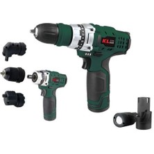 KL Pro 10.8V 2AH Şarjlı Darbesiz Vidalama Maktap