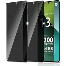 Elixem Xiaomi Note 13 Xiaomi Note 13 Pro Uyumlu Tam Kaplayan Hayalet Ekran Koruyucu Temperli Cam