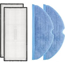 Hepta Collection Roborock S8/s8+ ve S7 Serisi Robot Süpürge Modelleri ile Uyumlu Filtre-Paspas Seti