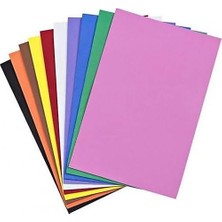 Karokstore - Düz Karışık Renkli A4 Eva 20 * 30 10 Adet