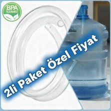 Dyzer Gıda Uyumlu Silikon Hortum - Şarjlı Damacana Su Pompasına Uygun - 55CM - 6x8 (Iç Çap: 6 Mm) (Dış Çap: 8 Mm) -Bpa Içermez 2li Paket