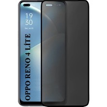 Elixem Oppo Reno 4 Lite Uyumlu Tam Kaplayan Hayalet Ekran Koruyucu Temperli Cam