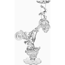 Alexander Kristal Cam Dekoratif Mumluk El Yapımı Sanatsal Form