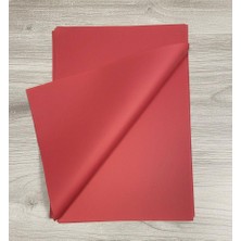 Aybaş Kağıtçılık Kırmızı Renk Pelur Kağıdı 25X35 cm (25 Adet) Paketleme Kağıdı, Çeyiz Kağıdı, Renkli Pelur Kağıdı