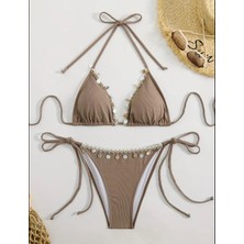 İsra Ayyıldız Moonstar Collection Deniz Kabuğu Kum Rengi Pinterest Yeni Sezon Bikini Takımı