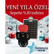 O-Kam Pro O-Kam 4g 6mp Dual Lens Solar Ptz Kamera – Güneş Panelli 4g Full Color Gece Görüşü Teknolojivadim