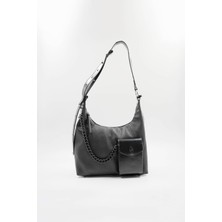 Aron Atelier Marta Zincir Detaylı Ayarlanabilir Askılı Kadın Omuz Çantası