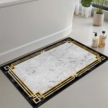 Monnhein Banyo Paspası, Yumuşak Banyo Halısı, Kaymaz Dot Tabanlı, Yıkanabilir - 60X100