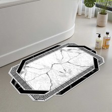 Monnhein Banyo Paspası, Yumuşak Banyo Halısı, Kaymaz Dot Tabanlı, Yıkanabilir - 60X100