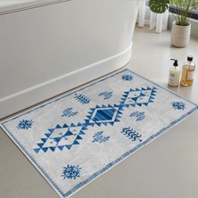 Monnhein Banyo Paspası, Yumuşak Banyo Halısı, Kaymaz Dot Tabanlı, Yıkanabilir - 60X100
