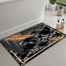 Monnhein Banyo Paspası, Yumuşak Banyo Halısı, Kaymaz Dot Tabanlı, Yıkanabilir - 60X100
