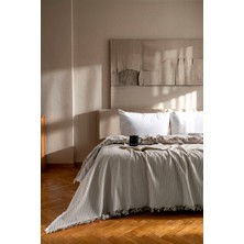 Rell Home Çift Kişilik Yatak Örtüsü | Pike | Çok Amaçlı Örtü | 220 x 240 cm | Pamuklu Dokuma | Premium Quality