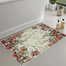 Monnhein Banyo Paspası, Yumuşak Banyo Halısı, Kaymaz Dot Tabanlı, Yıkanabilir - 60X100