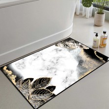 Monnhein Banyo Paspası, Yumuşak Banyo Halısı, Kaymaz Dot Tabanlı, Yıkanabilir - 60X100