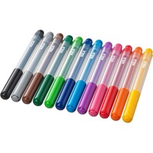 Ikea 12'li Renkli Keçeli Kalem Karışık Çok Renkli Ölçü ile Yaratıcı Aktiviteler İçin