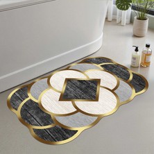 Monnhein Banyo Paspası, Yumuşak Banyo Halısı, Kaymaz Dot Tabanlı, Yıkanabilir - 60X100