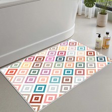 Monnhein Banyo Paspası, Yumuşak Banyo Halısı, Kaymaz Dot Tabanlı, Yıkanabilir - 60X100