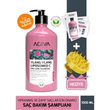 Ylang Ylang&Lipozomed C Yıpranmış ve Zayıf Saçlar İçin Onarıcı Şampuan 1000ML-Vegan