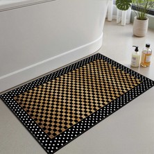 Monnhein Banyo Paspası, Yumuşak Banyo Halısı, Kaymaz Dot Tabanlı, Yıkanabilir - 60X100