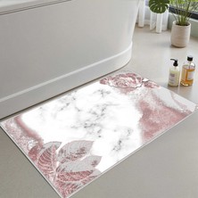 Monnhein Banyo Paspası, Yumuşak Banyo Halısı, Kaymaz Dot Tabanlı, Yıkanabilir - 60X100