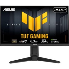 Asus Tuf Gaming VG259QMRL5A 24.5" 0.3 Ms Full Hd Pivot IPS 310 Hz Oyuncu Monitörü Teşhir