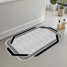 Monnhein Banyo Paspası, Yumuşak Banyo Halısı, Kaymaz Dot Tabanlı, Yıkanabilir - 60X100