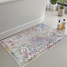 Monnhein Banyo Paspası, Yumuşak Banyo Halısı, Kaymaz Dot Tabanlı, Yıkanabilir - 60X100