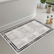 Monnhein Banyo Paspası, Yumuşak Banyo Halısı, Kaymaz Dot Tabanlı, Yıkanabilir - 60X100
