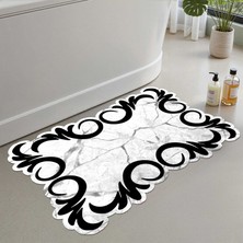 Monnhein Banyo Paspası, Yumuşak Banyo Halısı, Kaymaz Dot Tabanlı, Yıkanabilir - 60X100