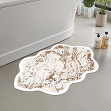 Monnhein Banyo Paspası, Yumuşak Banyo Halısı, Kaymaz Dot Tabanlı, Yıkanabilir - 60X100