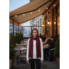 Triko Püskül Atkı