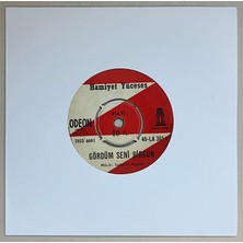 Odeon Plak Hamiyet Yüceses Gördüm Seni Birgün - Leb Alev Lebler Alev (Orijinal Dönem Baskı)