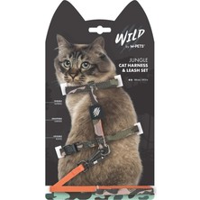 M-Pets Wild Jungle Kedi Göğüs Tasması 120 cm