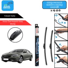 Opel Insignia Uyumlu 2017-2022 Bosch Aerotwin Araca Özel Ön Silecek Takımı 600-500MM