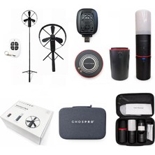 Ghospro Yaşam Kiti Tripdlu Vantilator Fener Powerbank Sinek Kovucu