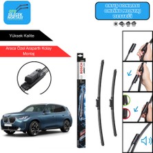 Bmw X3 G45 Uyumlu 2025-2026 Bosch Aerotwin Araca Özel Ön Silecek Takımı 600-475MM