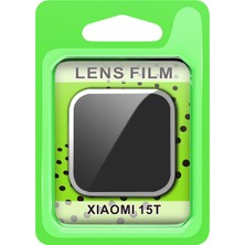 Evyora Newface Xiaomi Mi 15T Raze Metal Kamera Lens - Gümüş