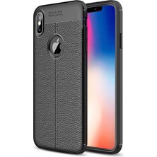 Newface Iphone Xs Max Kılıf Auto Focus Kapak - Siyah