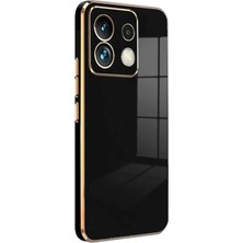 Newface Xiaomi Poco M6 Pro 4g Kılıf Volet Silikon - Siyah