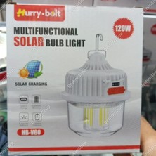 MiraLive Hurry Bolt Çok Amaçlı Güneş Enerjili Lamba Model HB-V60 120W (4887)