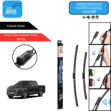 Ssangyong Grand Musso Uyumlu 2019-2025 Bosch Aerotwin Araca Özel Ön Silecek Takımı 650-500MM