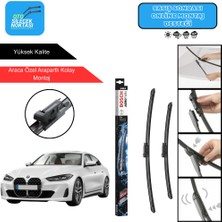 Bmw 4 Serisi G22-G23 Uyumlu 2020-2024 Bosch Aerotwin Araca Özel Ön Silecek Takımı 600-475MM